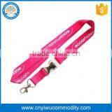Multi-function Promotion Carabiner Keychain Short Lanyard With Strap Keyring thumbnail-1