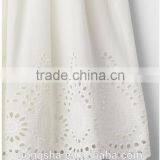 Eyelet Border Dress Pretty Floral Print Baby Kid Dress Gril Dresses HSD5152 thumbnail-3