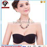 Shuoyang Push up Lovable Bras, Lace Girl Silicone Strapless Brassiere thumbnail-2