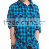 Boys Gingham Shirt Clothing,indian Clothes for Children thumbnail-1