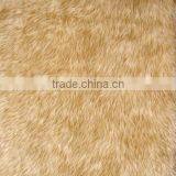 100%polyester Sherpa Faux Fur Fabric Solid for Winter Garments Faux Fur Fabric