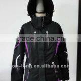 Women Ourtdoor Clothing Brands Insulated Jacket With Hood Windproof&waterproof thumbnail-1