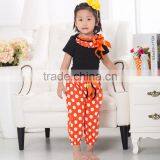 High Quality Baby Outfit Boutique Kids Spring Two Pieces Clothing Set Wholesale Children Clothes thumbnail-6