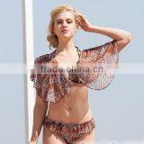 Swimsuit 2015 for Women Hot Sexy Bikini With Beach Cover up thumbnail-1