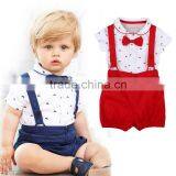 Newborn Baby Clothes 2017 Boutique Children Clothing Short Sleeve Cotton Bamboo t Shirt thumbnail-3