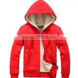 China Oem Cheaper Customized Fleece Hoodies Combination Camo Fleece Wholesale Good Quality Warm Zipper Hoodies thumbnail-1