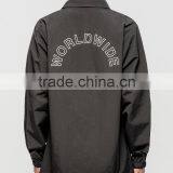 OEM Latest Design Black Cotton Spring Jacket for Men thumbnail-3