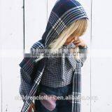 Unique Design Handmade Bow Tie Black and White Plaid T-shirt thumbnail-2