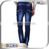 Acid Washed Mens Latest Distressed Blank Jeans Denim Jeans thumbnail-3