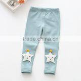 S32846W Girls Leggings Good Quality Children Clothing Cute Appliqued Skinny Pencil Girls Pants thumbnail-3