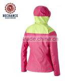 YF095 Fashion Softshell Breathable Lady Hooded Jacket thumbnail-2