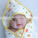 OEM Factory or 10 Stocked Designs Baby Muslin Towel /Baby Swaddle Blanket thumbnail-4