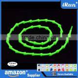 Hot-sale Elastic Cord Knot No Tie Shoelace~Colorful Jacquard No Tie Triathlon Knot Elastic Shoelaces~Accept Custom thumbnail-5