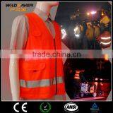Led Strip Red Safety Vest Fishing Wear Warning Dark Night thumbnail-3