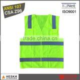 Hot Sell Safety Reflective Tape hi Vis Polyester Vest
