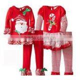 Factory Price Wholesale Sales Baby Boys Clothes Girl's Sweetheart Lollipop Christmas Pajamas thumbnail-1