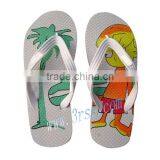 Heat Transfer Printing Cartoon Flip Flop thumbnail-2