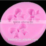Wholesale Safety Bowknot Shape Silicone Chocolate Mould,soap Mold,diy Cake Mould thumbnail-2