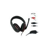 game headset,ps3 headphone,xbox headphone,3.5mm plug headphone,RCA plug headset,super bass headset