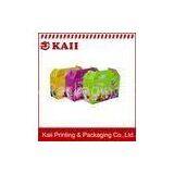 Colorful Fruit Packaging Box / Paper Packing Boxes With A9 + 157g Art Paper For Promotion