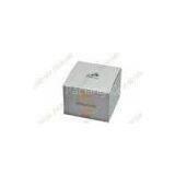 Fancy Gift Cosmetic Packaging Boxes, White Eco-Friendly Coated Paper Box