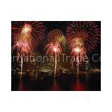 Celebration outdoor Commercial Fireworks for corporate events , Chry effect