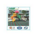 Kindergarten / Park Rubber Mats Playground 50503 cm Recycled Rubberized Flooring