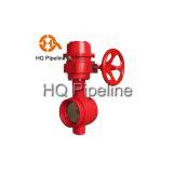 Flange end butterfly valve