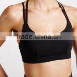 Women's Sexy Light Support Cross Strappy Yoga Sports Bra thumbnail-6