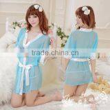 The New 2014 Women's Sexy Lingerie That Occupy the Home Blue Free Shipping