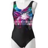 Panel Patterns Straight Swimsuits/swiming Costume for Ladies/ Brazilian Women's Swimsuits thumbnail-1