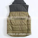 OEM Service Casual Style Winter Sportswear Polyester Padded Vest for Men thumbnail-2