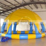 Commercial best selling inflatable swimming pool tents inflatable pool rental for sale