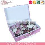 Funny Kids Puzzle Toys Suitcase Box Cardboard