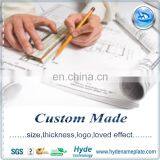 ABS Chromed Round Car Nameplate Badges Emblems, Custom Plastic Car Auto Logo Sticker thumbnail-3