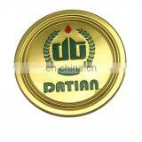 Custom Metal Aluminum 3D Wine Emblem Adhesive Bottle Label thumbnail-4