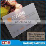 Frost Inkjet Printing Pvc Transparent Business Card Sheet thumbnail-5
