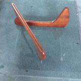 Hot Selling Drop Shape 19mm Tempered Glass Designers Coffee Table thumbnail-3