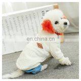 Eco Friendly Hot Sale Autumn and Winter Pink Red White Dog Sweater and Hood thumbnail-5