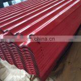 Standard Sizes 0.12mm 16 ft Black Red Colored Roof Panels Metal Corrugated Sheets for Sale thumbnail-3