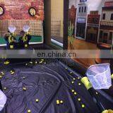 Large Yard Fun Games Inflatable Western Airblaster Shootout Wipe Out Game For Sale thumbnail-3