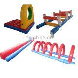 Outdoor Interactive Inflatable Team Building Games Obstacle Course Wipeout Equipment Team Sports Games Set For Kids Adult thumbnail-2