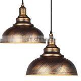 Американский современный декор для дома. Лофт-стильный ретро черный подвесной светильник в винтажном промышленном стиле thumbnail-3