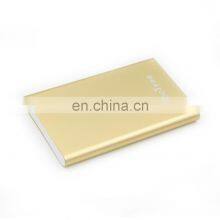 2020 Oem Logo Printing Aluminum Power Bank Colorful Super Thin Metal Power Charger Laser Print Charger thumbnail-4