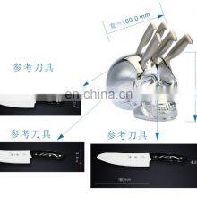 Head Skulls Knife Skeleton Resin Shelf for Home Kitchen Shelf thumbnail-3