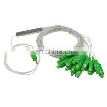 1x16 SC APC Mini Mode SM With SC Connector Mini-module Pemisah Serat PLC Splitter 1x16 Mini Plc thumbnail-1