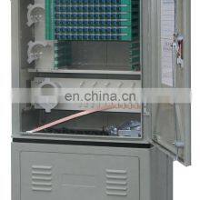 Outdoor Floor-Standing 96 Core Optical Fiber Cross Connection Cabinet thumbnail-3
