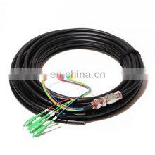 Optic Fiber Pre-terminated Waterproof Pigtail Cable, 4 Core Waterproof Fiber Pigtail thumbnail-1