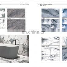 Foshan 600x600 Building Materials White Carrara Kajaria Tiles Price List Glazed Marble Porcelain Tile for FloorJM63834D thumbnail-4
