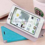 MOFi Case Celular Housing for Huawei Ascend G6, Mobile Handset Coque Flip Leather Back Cover for Huawei G6 thumbnail-2